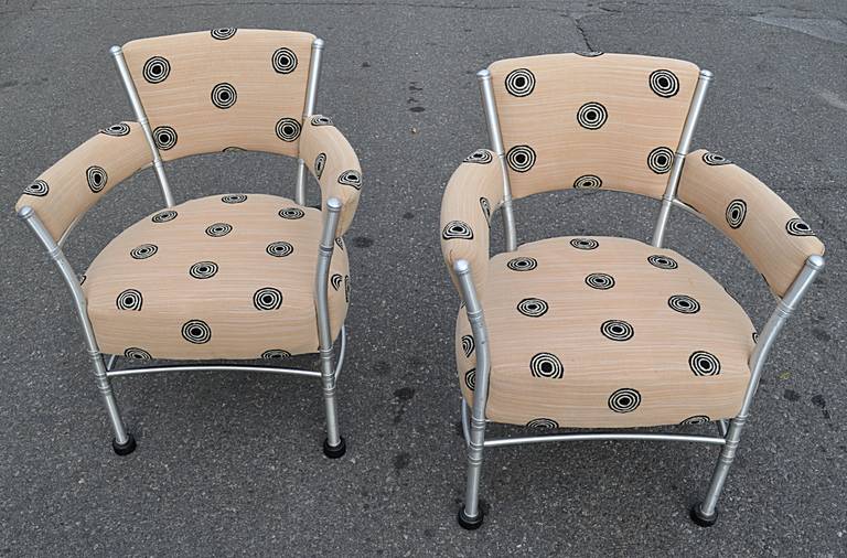 Mid-20th Century Pair of Warren McArthur Lounge Chairs