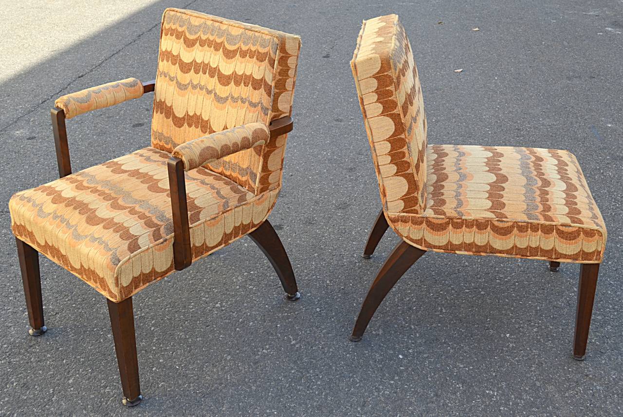 Gilbert Rohde for Herman Miller Set of Six Dining Chairs