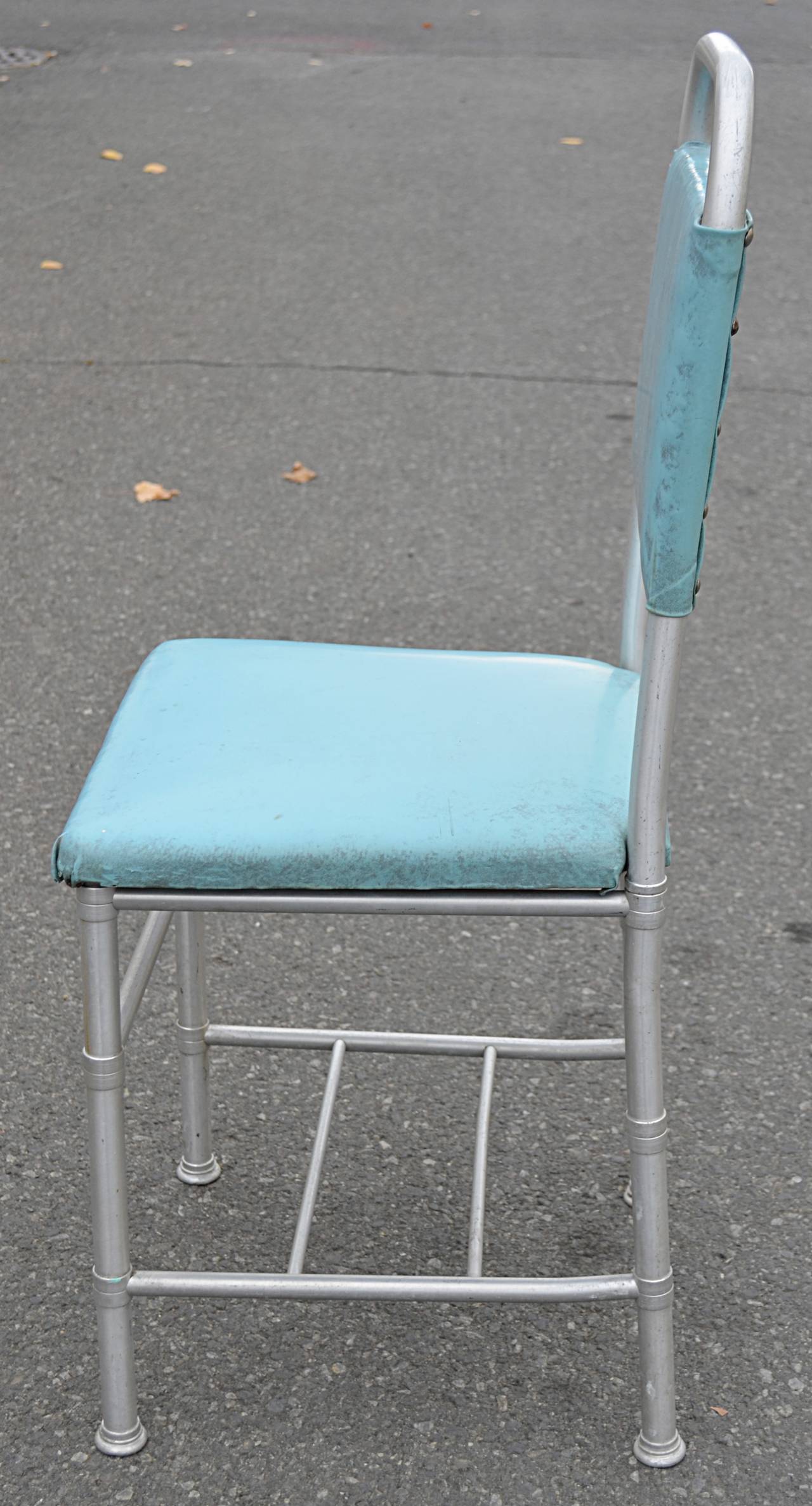 Warren McArthur Aluminum Desk Chair For Sale 1