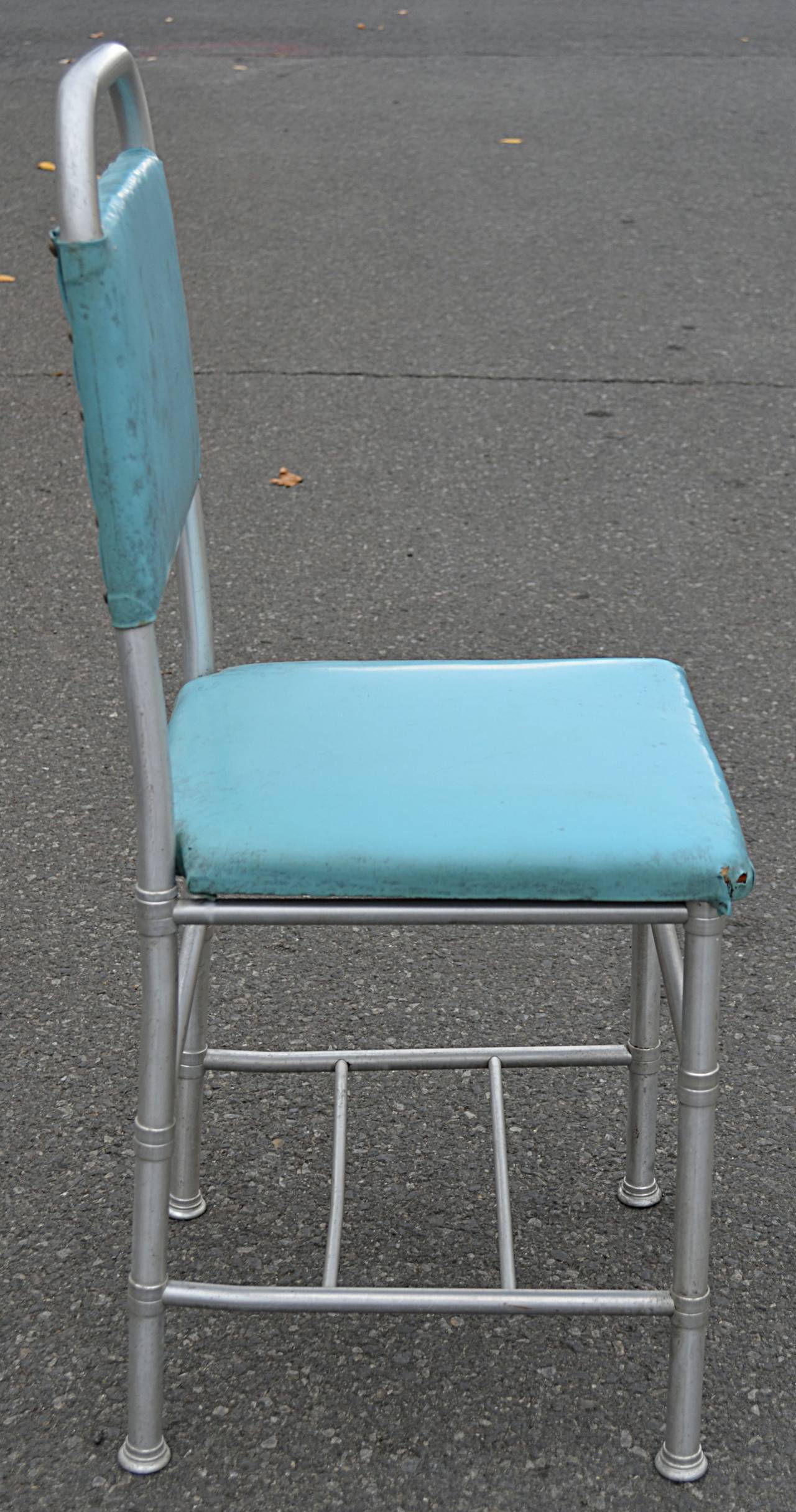 Mid-20th Century Warren McArthur Aluminum Desk Chair For Sale