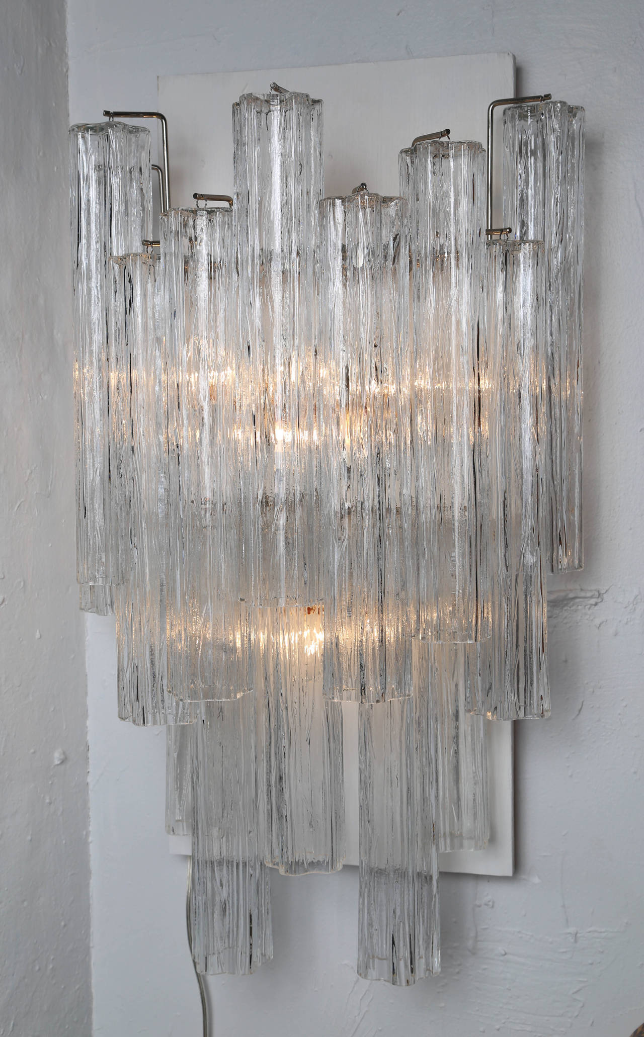 Massive Murano Tronchi Sconce by Camer In Excellent Condition In Brooklyn, NY