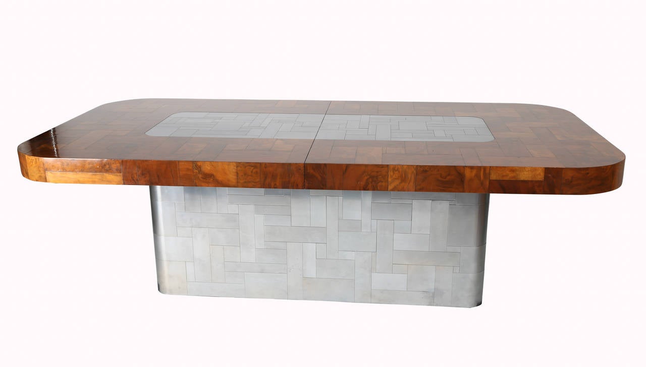 Brushed Stunning Paul Evans Cityscape Dining Table