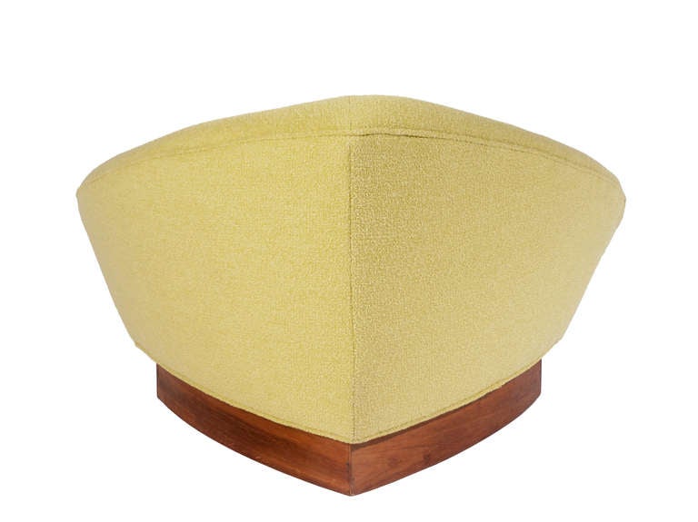American Pair of Adrian Pearsall Triangular Lounge Chairs