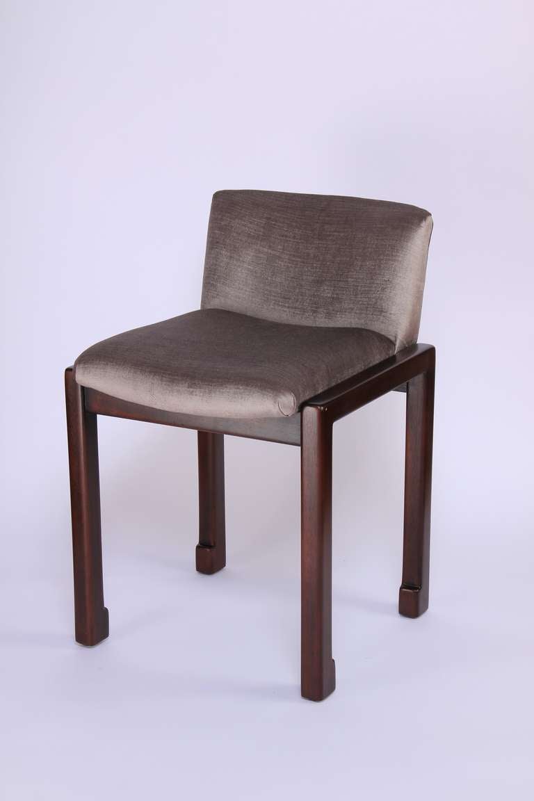 Mid-20th Century Set of Six 1950s Vladimir Kagan Dining Chairs