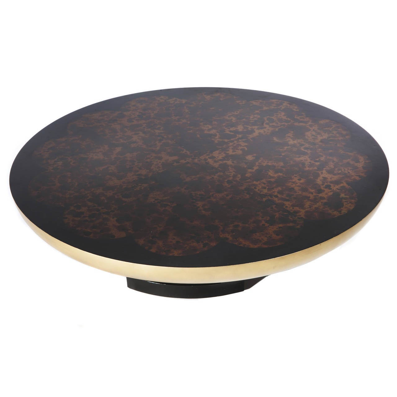 Lotus Coffee Table by Muller and Barringer for Kittinger In Excellent Condition In Brooklyn, NY
