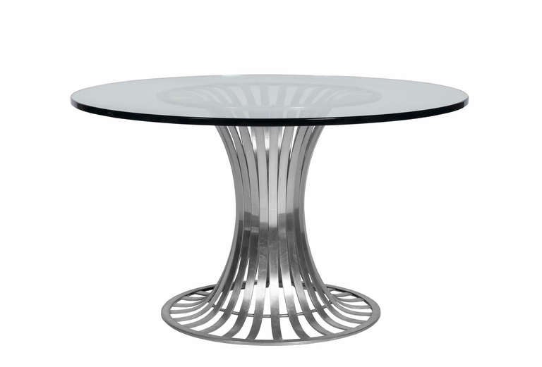 American Russell Woodard Sculptural Aluminum Lounge Table and Chairs