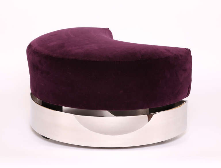 Phillip Enfield Ottoman on Casters