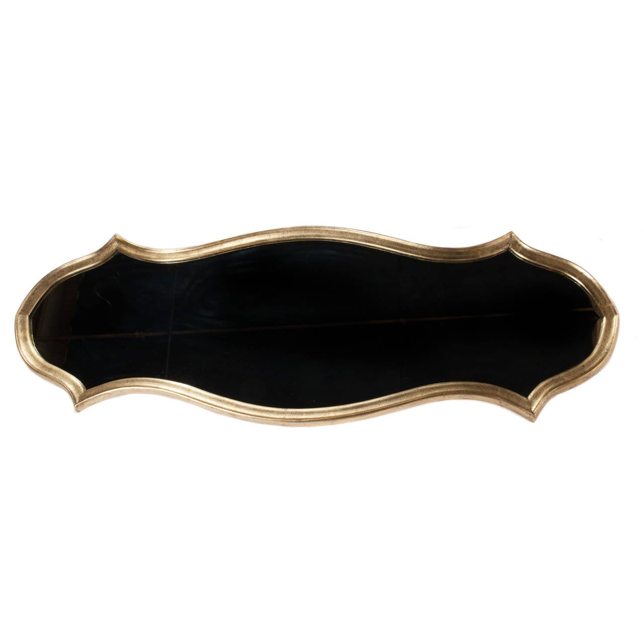 Late 20th Century Monumental LaBarge Gold-Leaf Mirror