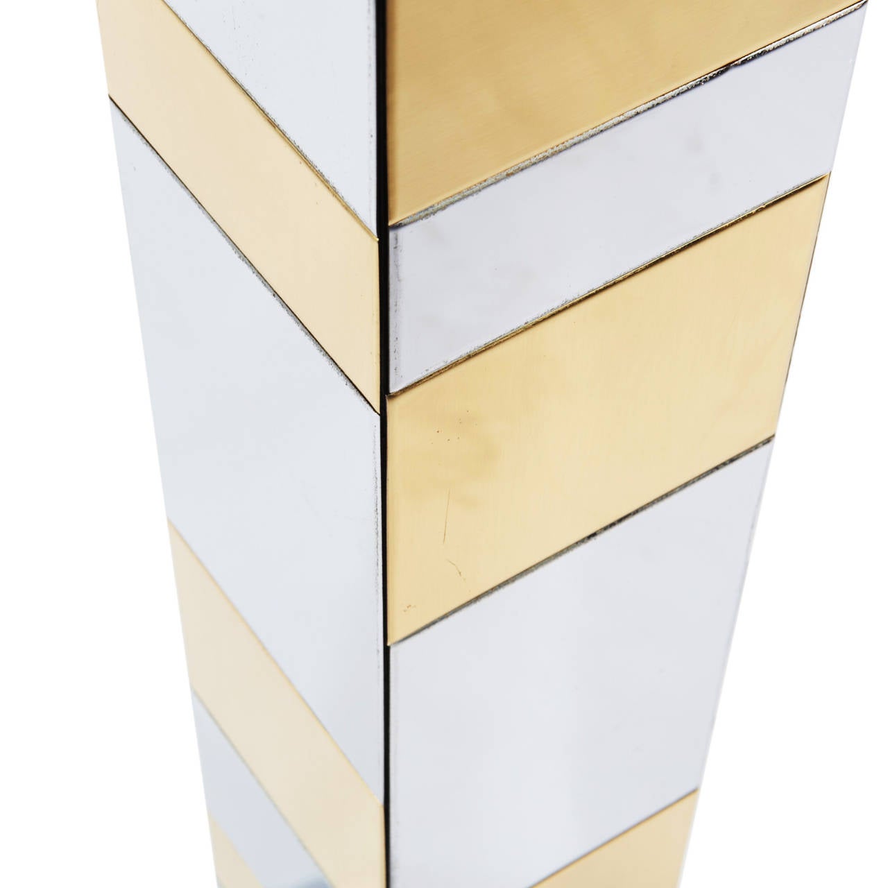 1970s Paul Evans Brass and Chrome 