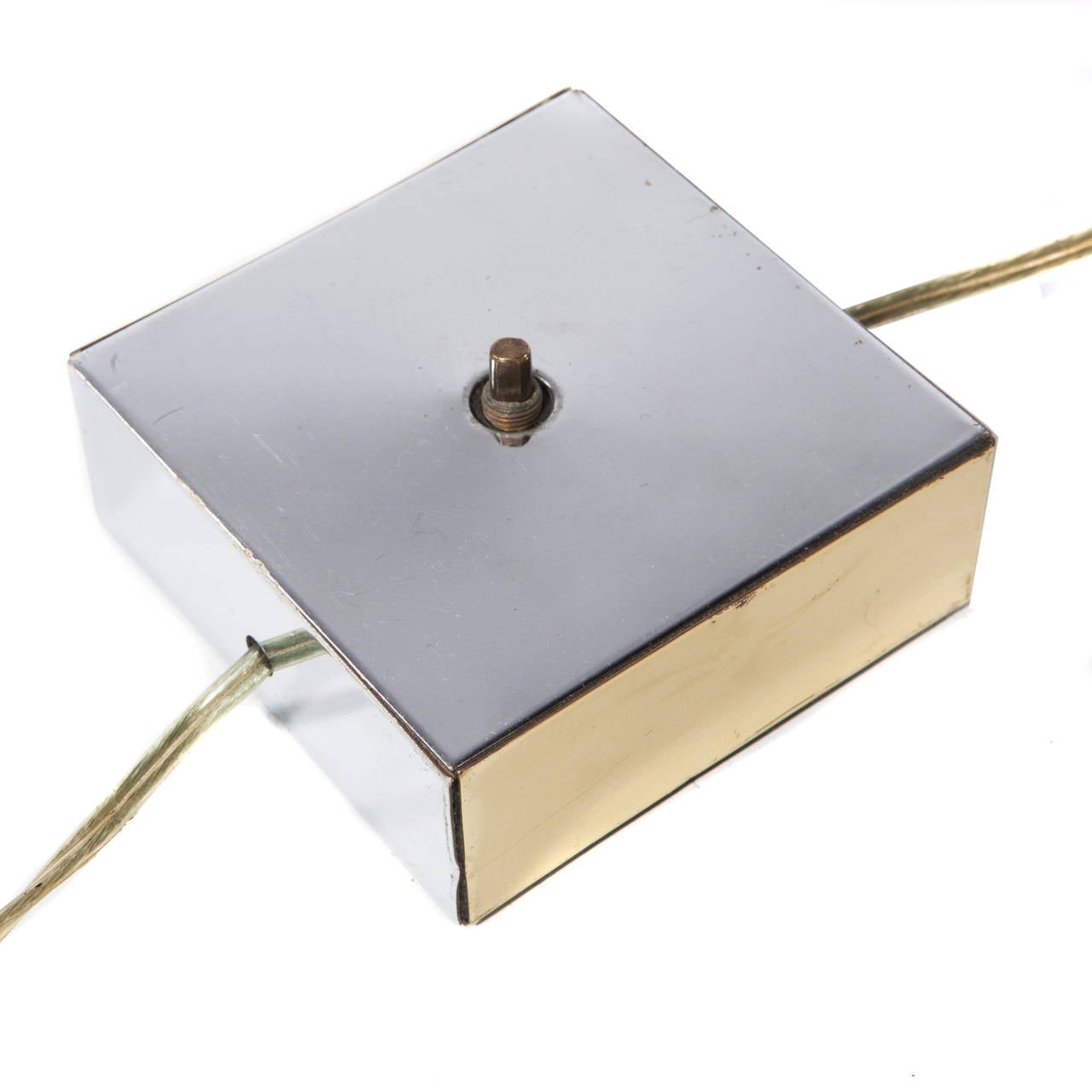 1970s Paul Evans Brass and Chrome 