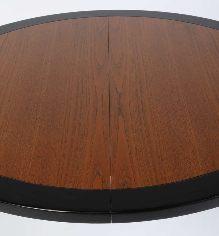 Rosewood Harvey Probber Sabre-Leg Extension Dining Table