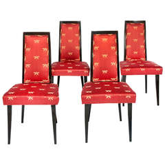 Set of 4 Harvey Probber Dining Chairs