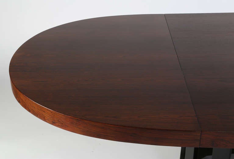 Rosewood Gothic Base Dining Table by Harvey Probber 2