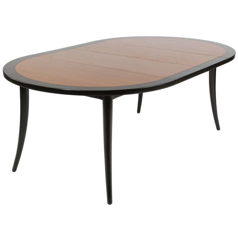 Harvey Probber Sabre-Leg Extension Dining Table