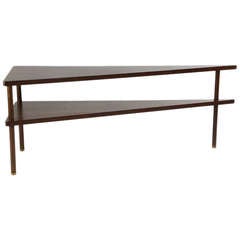 Two-Tier Harvey Probber Console Table