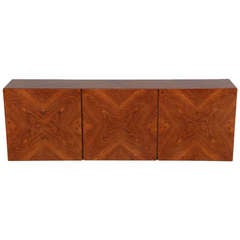 Milo Baughman Wall-Mounted Cabinet