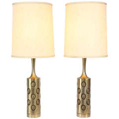 Laurel Brass Table Lamps