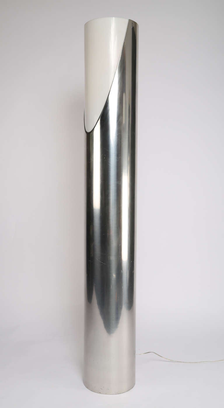 American Paul Mayen for Habitat Aluminum Floor Lamp, Circa 1960s For Sale