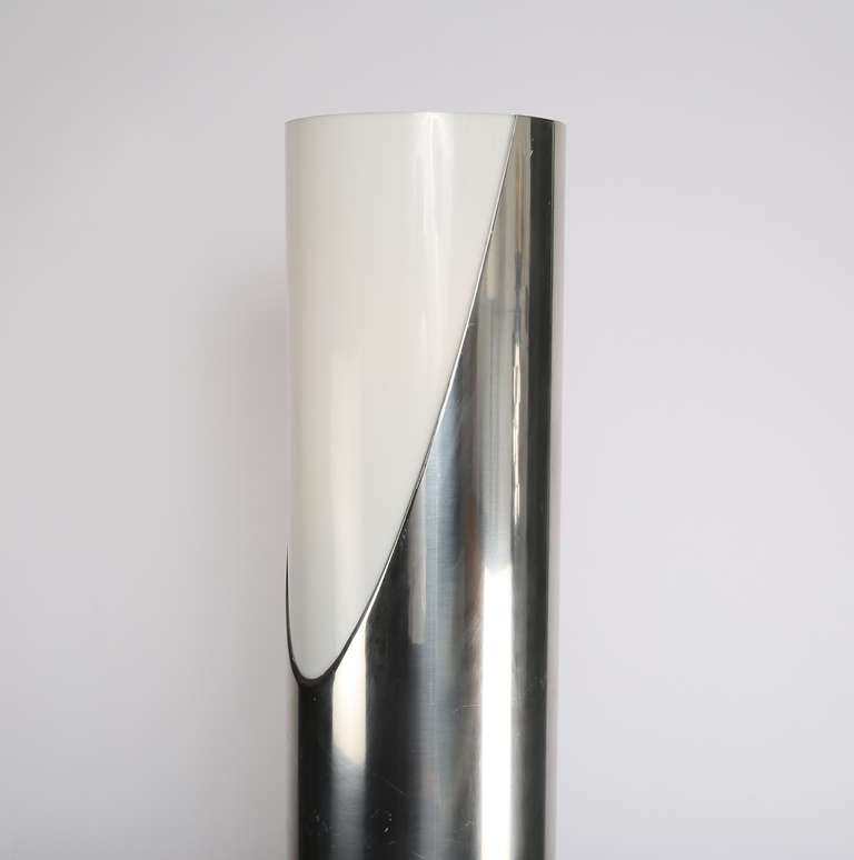 Paul Mayen for Habitat Aluminum Floor Lamp, Circa 1960s In Good Condition For Sale In Brooklyn, NY