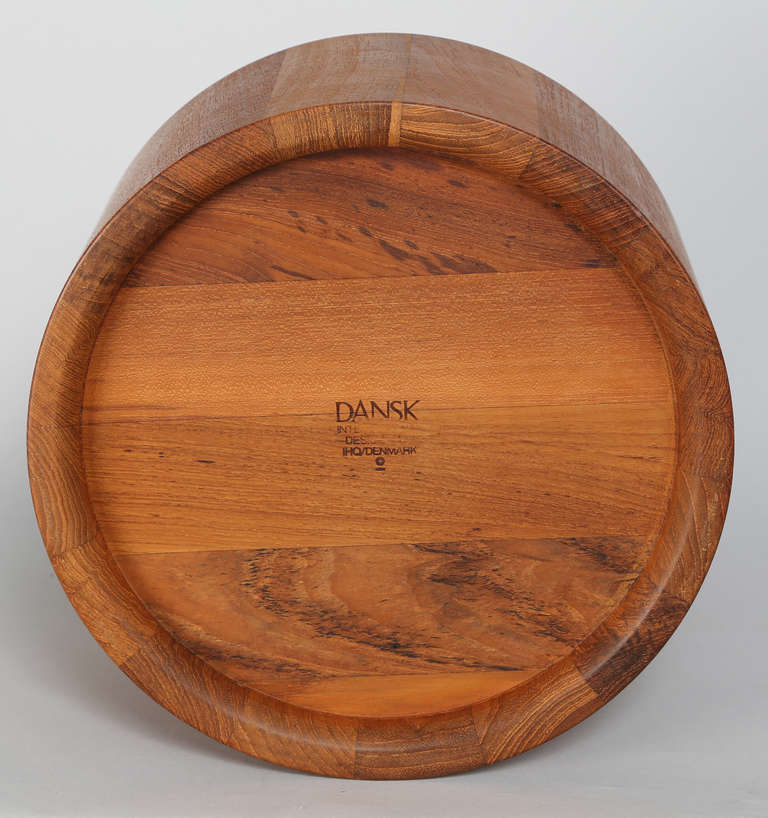 Teak Ice Bucket by Jens Quistgaard for Dansk In Good Condition In Brooklyn, NY