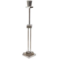 Ettore Sottsass Silver-Plated Candlestick