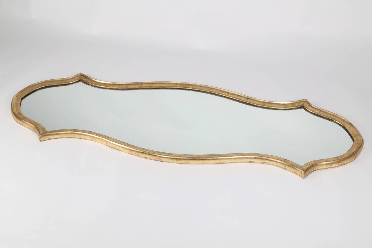 American Monumental LaBarge Gold-Leaf Mirror