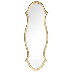 Monumental LaBarge Gold-Leaf Mirror