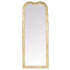 Italian Keyhole-Shaped Mirror, Circa 1970s