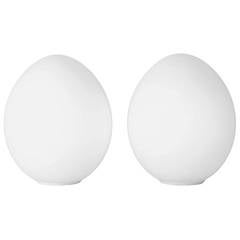 Pair of Large Egg Table Lamps by Laurel, Circa 1960s 9
