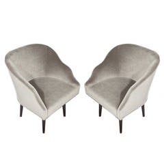 Pair of Swivel Armchairs by Edward Wormley for Dunbar, circa 1960s 3