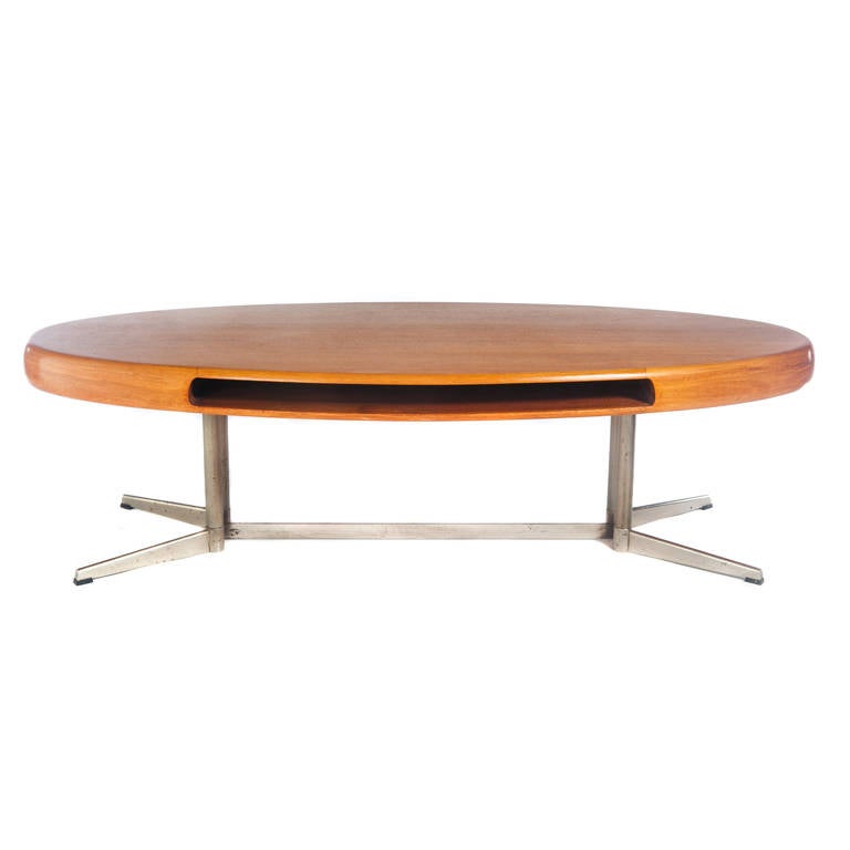 Johannes Andersen Capri Teak Coffee Table, Circa 1960s 1