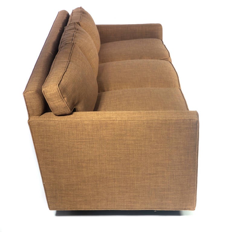 Upholstery Classic Three-Seat Dunbar Sofa, Circa 1960s