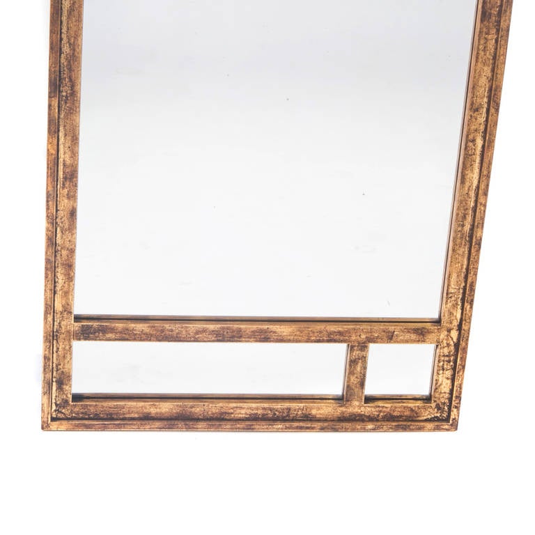 Assymetrical Mirror by La Barge, Circa 1960s In Good Condition For Sale In Brooklyn, NY