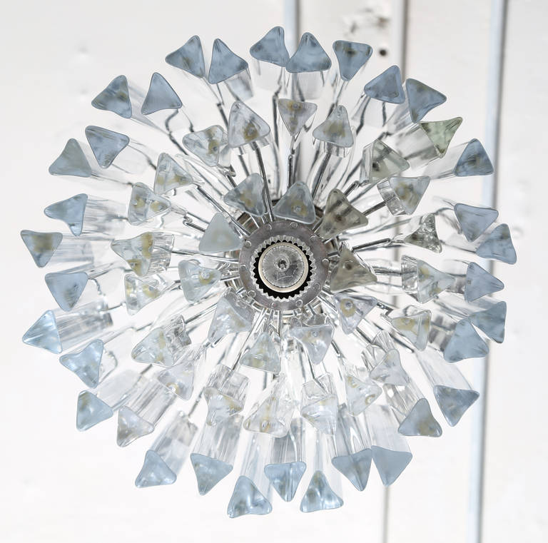 Tiered Murano Glass Chandelier by Camer, Circa 1970 1