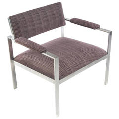 Aluminum Lounge Chair in the Style of Harvey Probber, Circa 1960s 3
