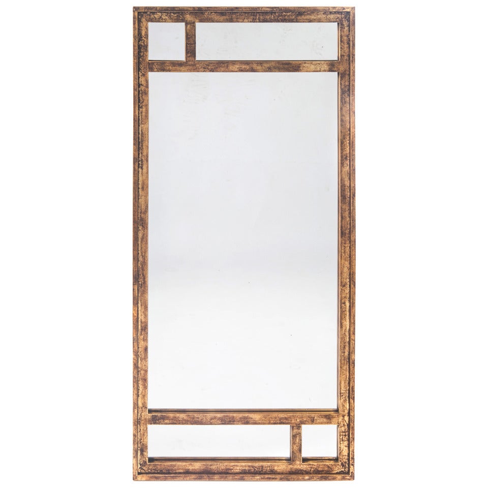 Assymetrical Mirror by La Barge, Circa 1960s For Sale