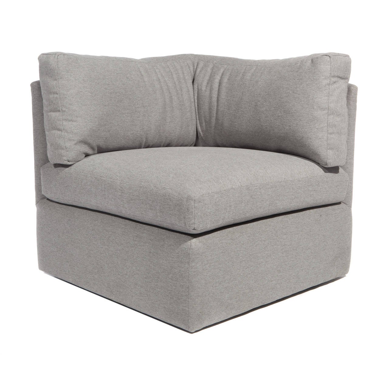 Late 20th Century Milo Baughman Scalloped-Back Sectional Sofa for Thayer Coggin, Circa 1970s