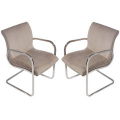 Pair of 1970s Ghia Chairs by Charles Gibilterra for Brueton