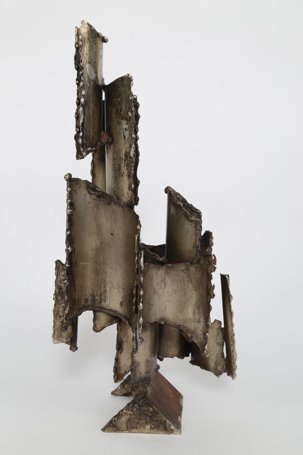 1960s Marcello Fantoni Torch-Cut Table Sculpture 2