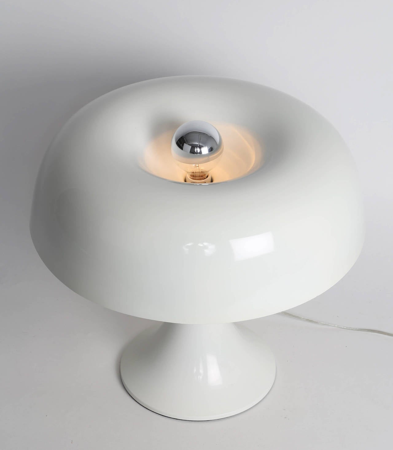 American Groovy Robert Sonneman Mushroom Table Lamp, circa 1970s For Sale