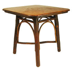 Old Hickory Center Table