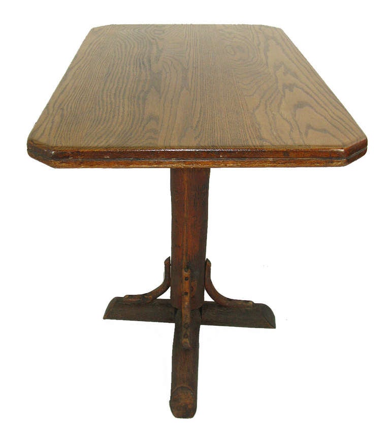 American Old Hickory Console For Sale
