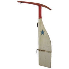 Antique Patriotic Tiller