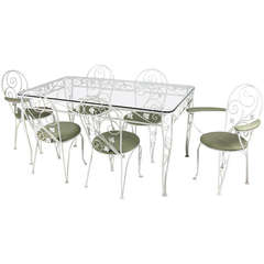 Iron Dining Set