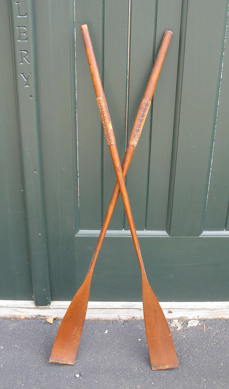 Salesman's Sample Oars In Excellent Condition For Sale In Damariscotta, ME