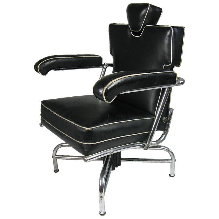 Royalchrome Barber Chair, KEM Weber Design