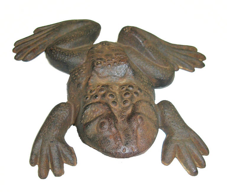 American Cast Iron Frog Doorstop