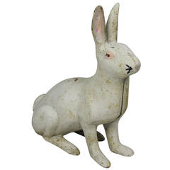 Cast Iron Garden Bunny