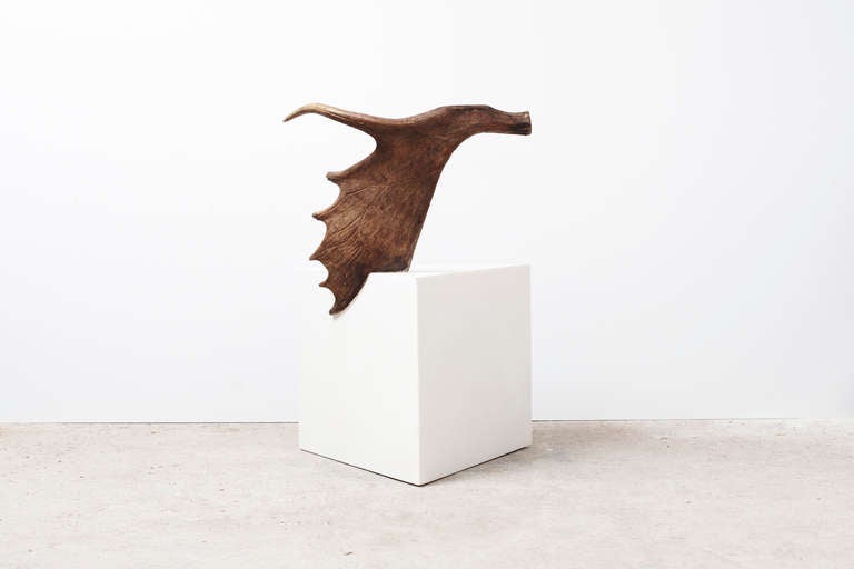 French Tomb Stag Stool by Rick Owens For Sale