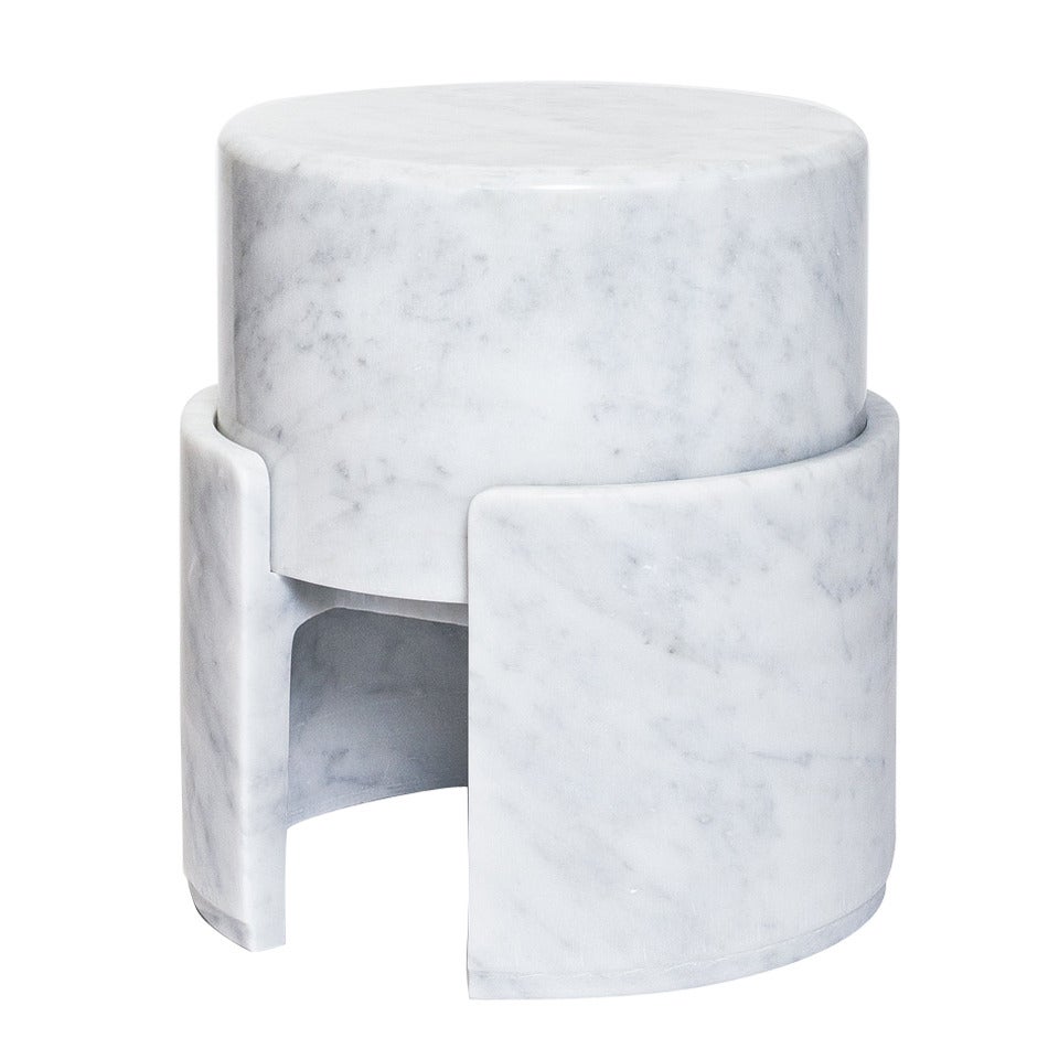 Marble Stool 3 by Kueng Caputo